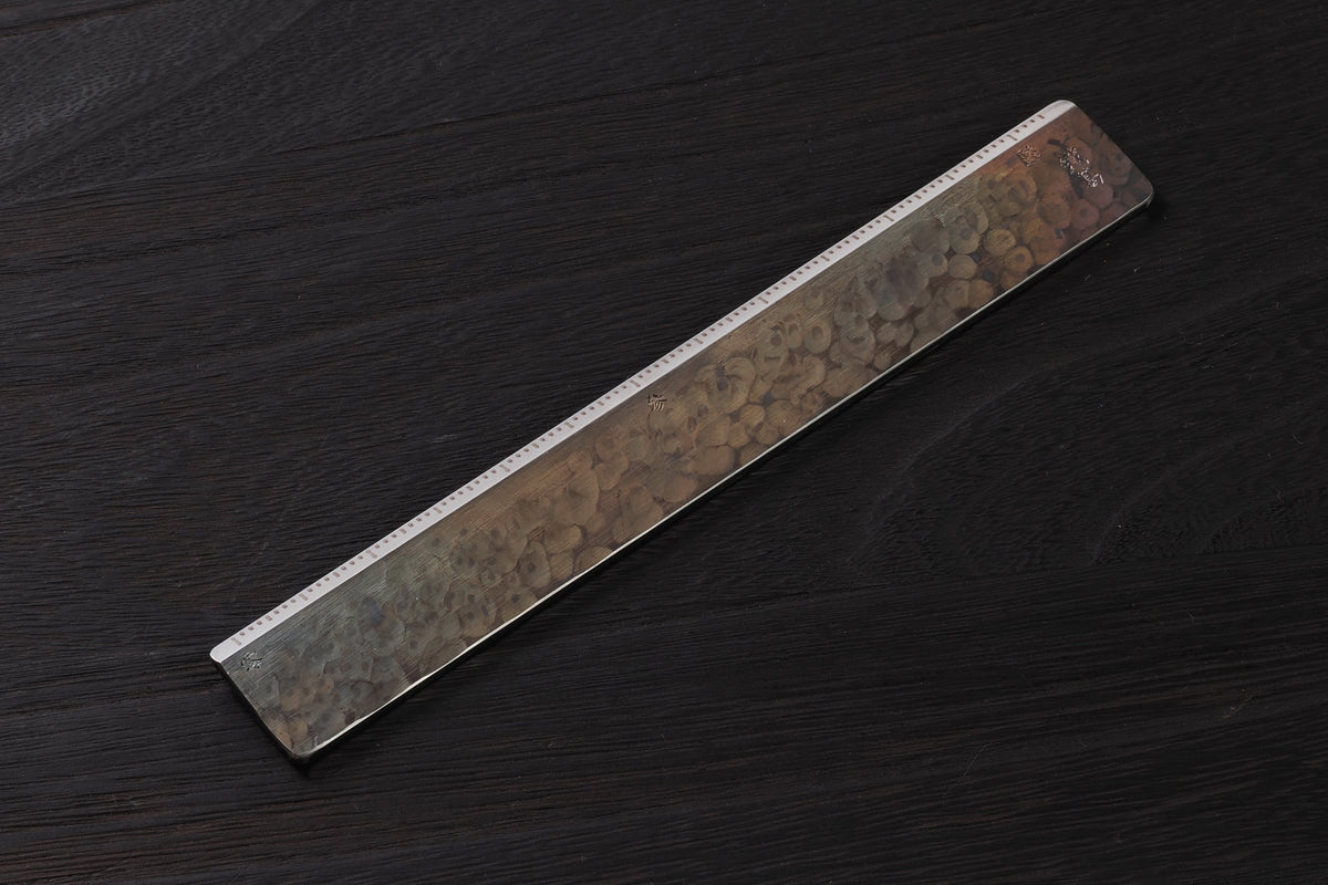 日本 Inoue Tool Works 手工鍛造鋼尺 16cm（本體170mm）