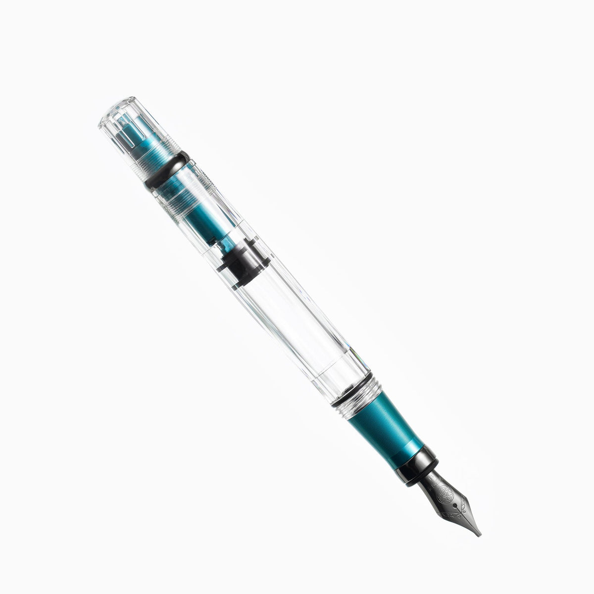 TWSBI 三文堂鋼筆 / 鑽石 580 AL R / 加勒比海藍 & 黑鈦