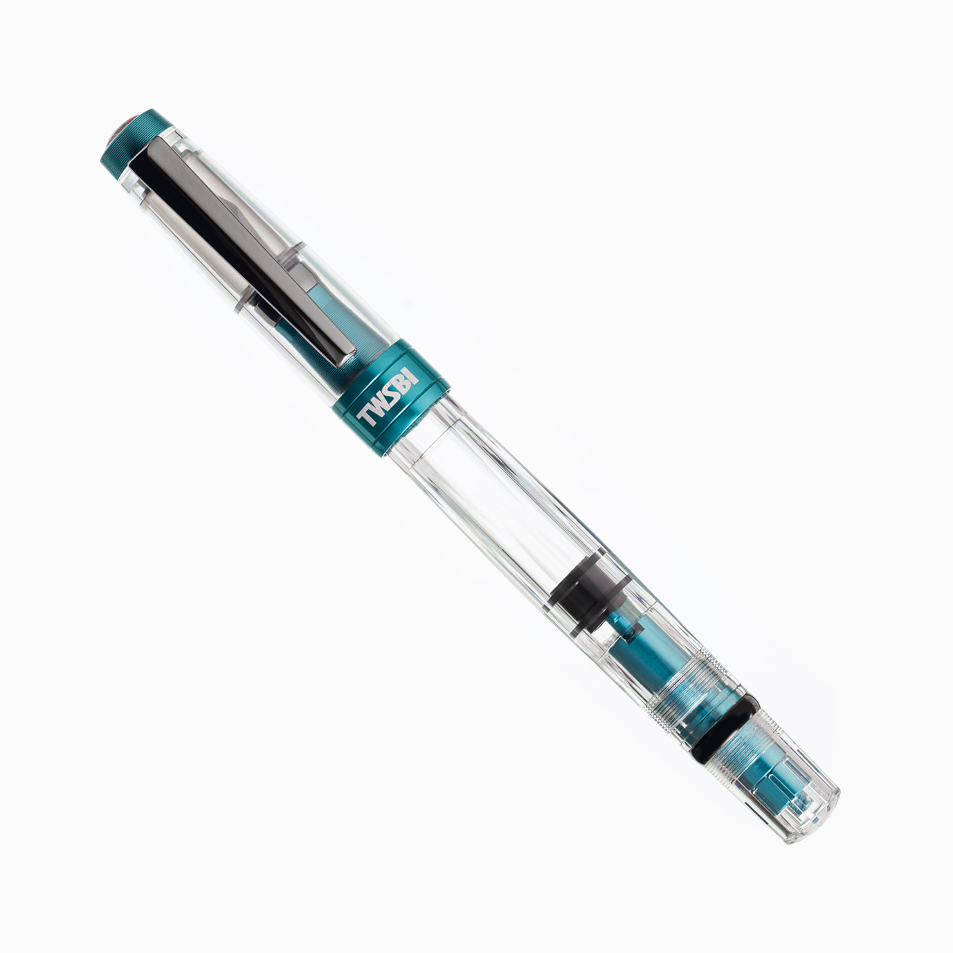 TWSBI 三文堂鋼筆 / 鑽石 580 AL R / 加勒比海藍 & 黑鈦