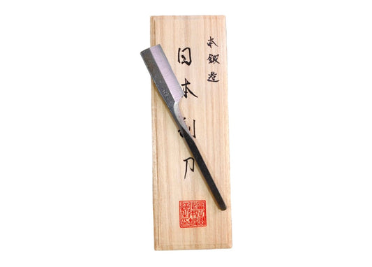 日本 TOMITA 手工鍛造直剃刀 槌目
