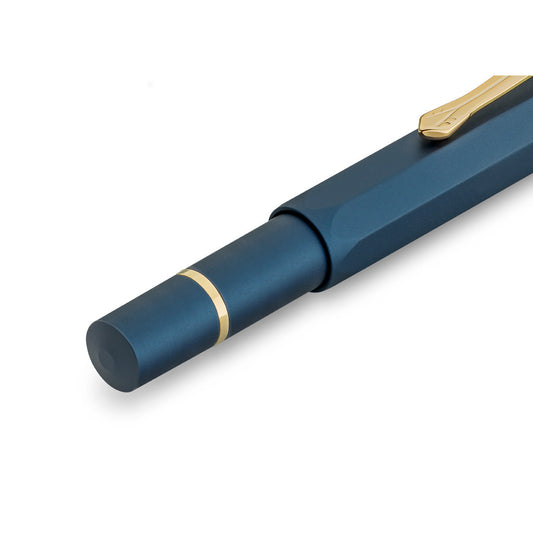 KAWECO AL SPORT系列 PISTON 活塞式鋼筆 海軍藍 金屬筆身/吸墨式/禮盒