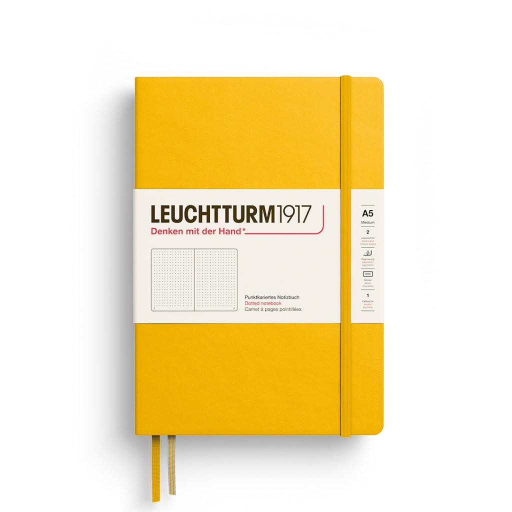 Leuchtturm1917 A5 硬殼筆記本｜德國燈塔經典系列｜向日葵 (Sunflower)