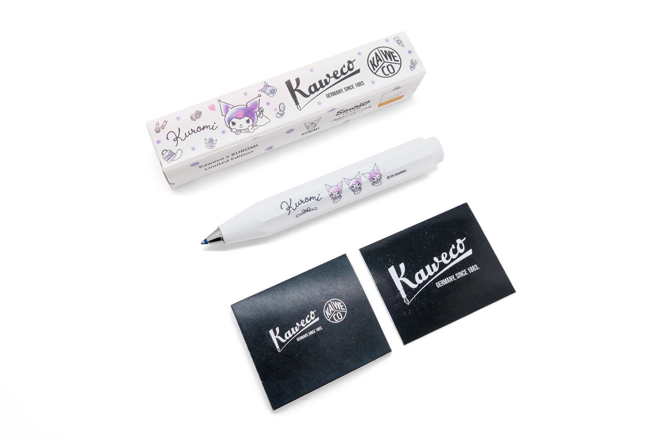 KAWECO × KUROMI 聯名原子筆 Skyline Sport限量款 銀