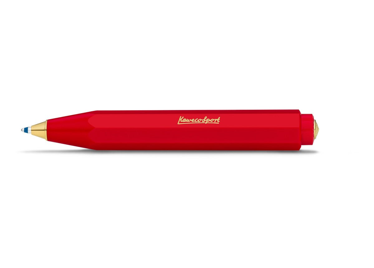 德國KAWECO CLASSIC Sport系列原子筆 火紅 — 全貌