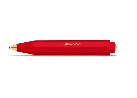 德國KAWECO CLASSIC Sport系列原子筆 火紅 — 全貌