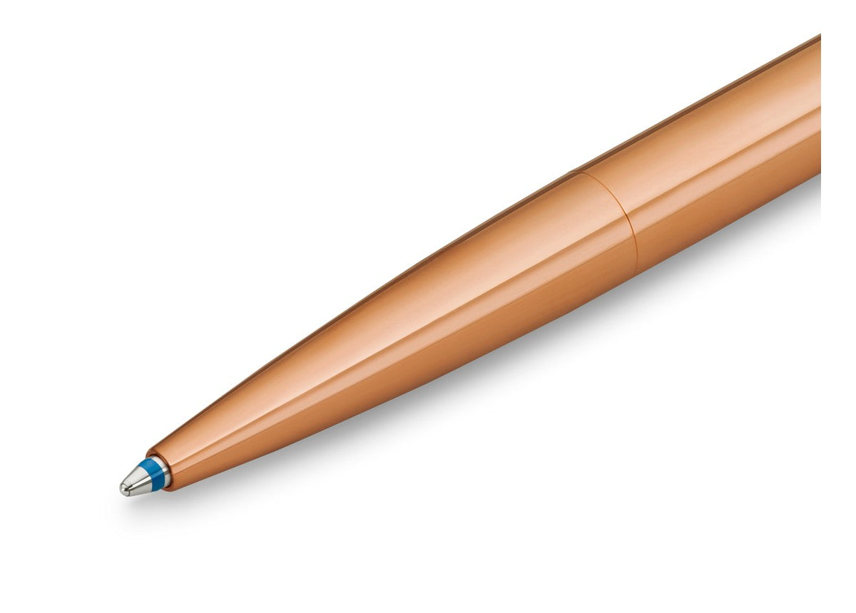 德國KAWECO LILIPUT系列原子筆 紅銅 — 筆頭特寫