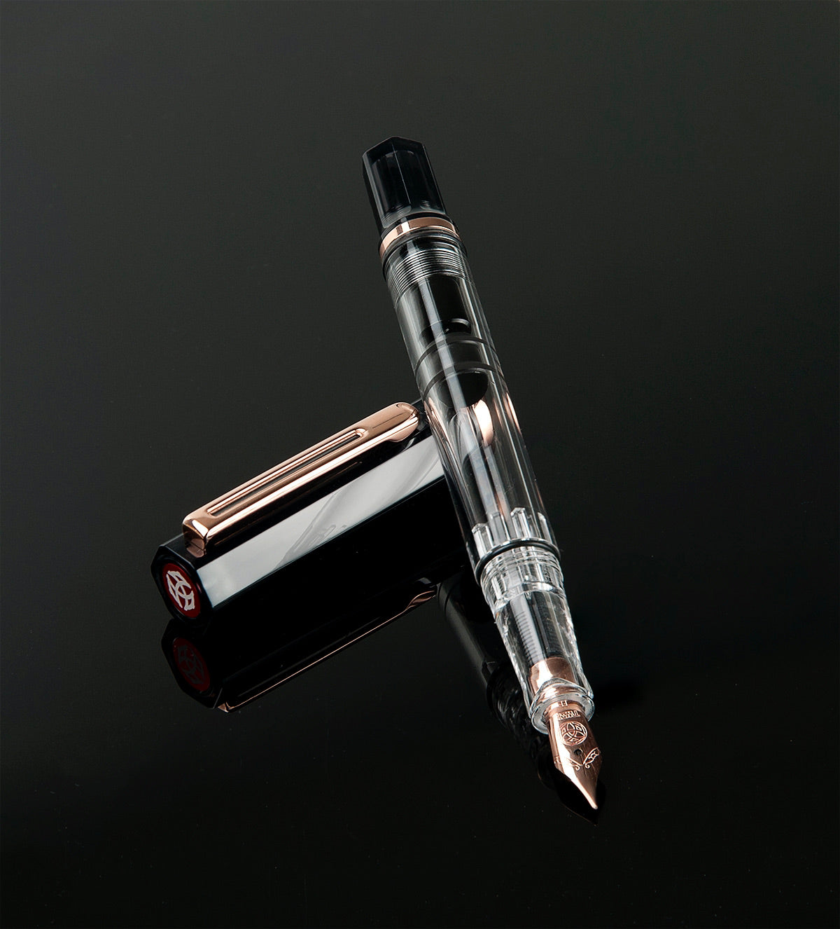 TWSBI 三文堂鋼筆 / ECO / 透黑 & 玫瑰金