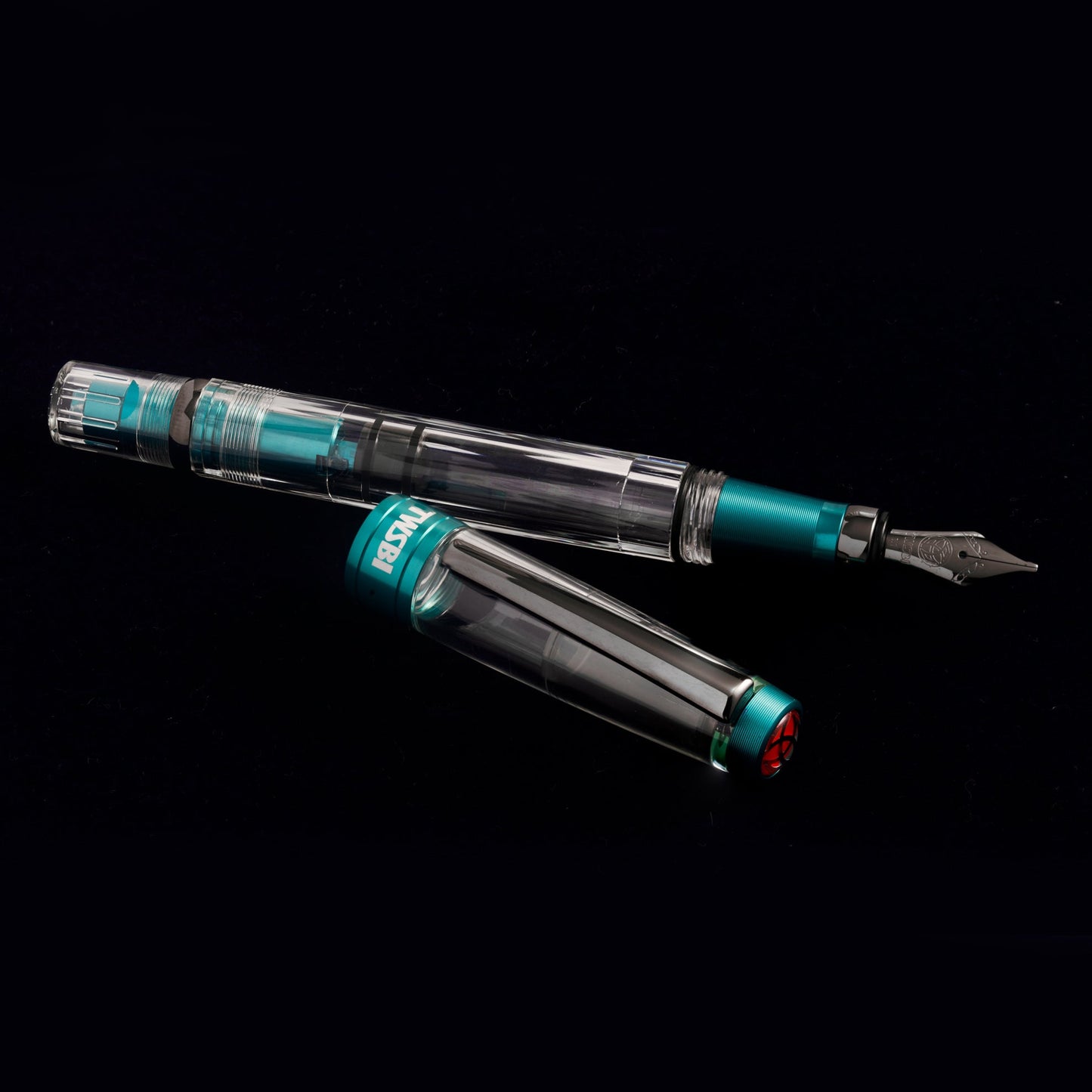 TWSBI 三文堂鋼筆 / 鑽石 580 AL R / 加勒比海藍 & 黑鈦