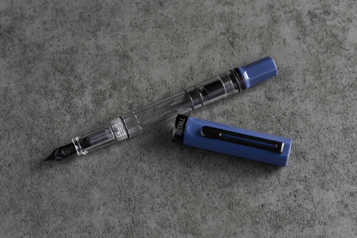 TWSBI 三文堂鋼筆 / ECO / 秋藍 & 黑鈦