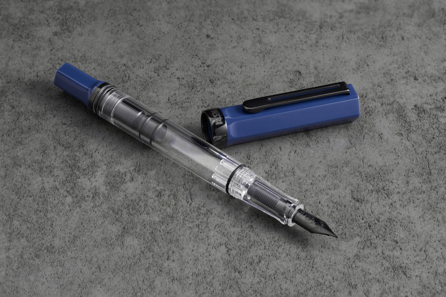 TWSBI 三文堂鋼筆 / ECO / 秋藍 & 黑鈦