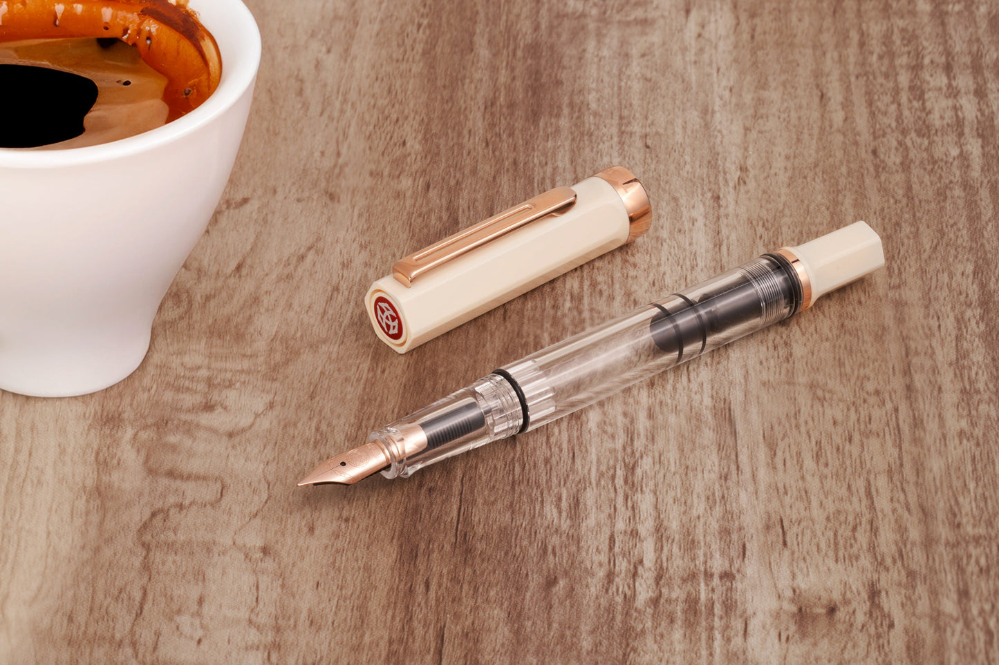 TWSBI 三文堂鋼筆 / ECO / 奶油黃 & 玫瑰金