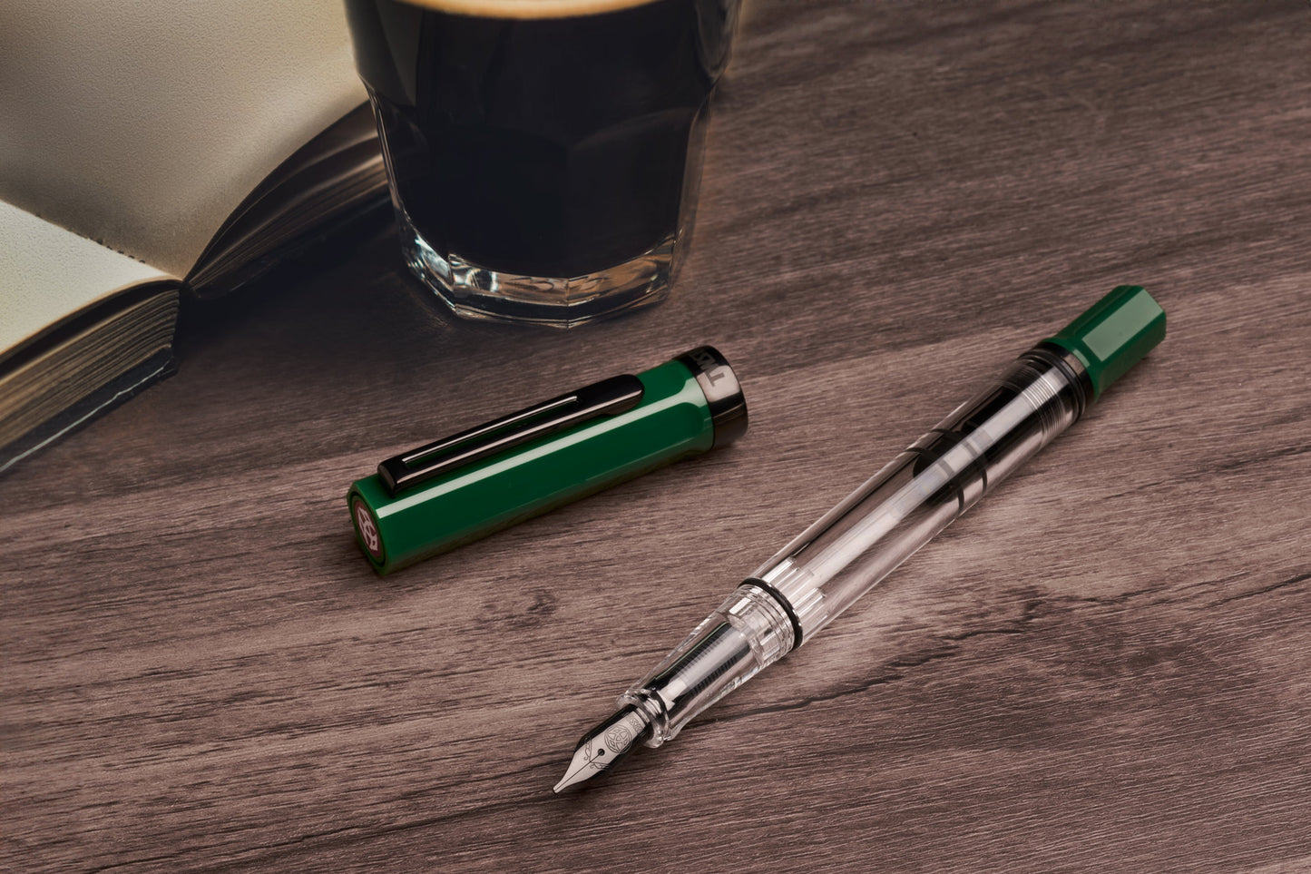 TWSBI 三文堂鋼筆 / ECO / 墨綠 & 黑鈦
