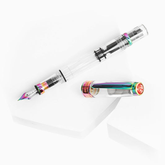 TWSBI 三文堂 鑽石 580 彩虹 鋼筆,筆蓋分離的商品主視覺
