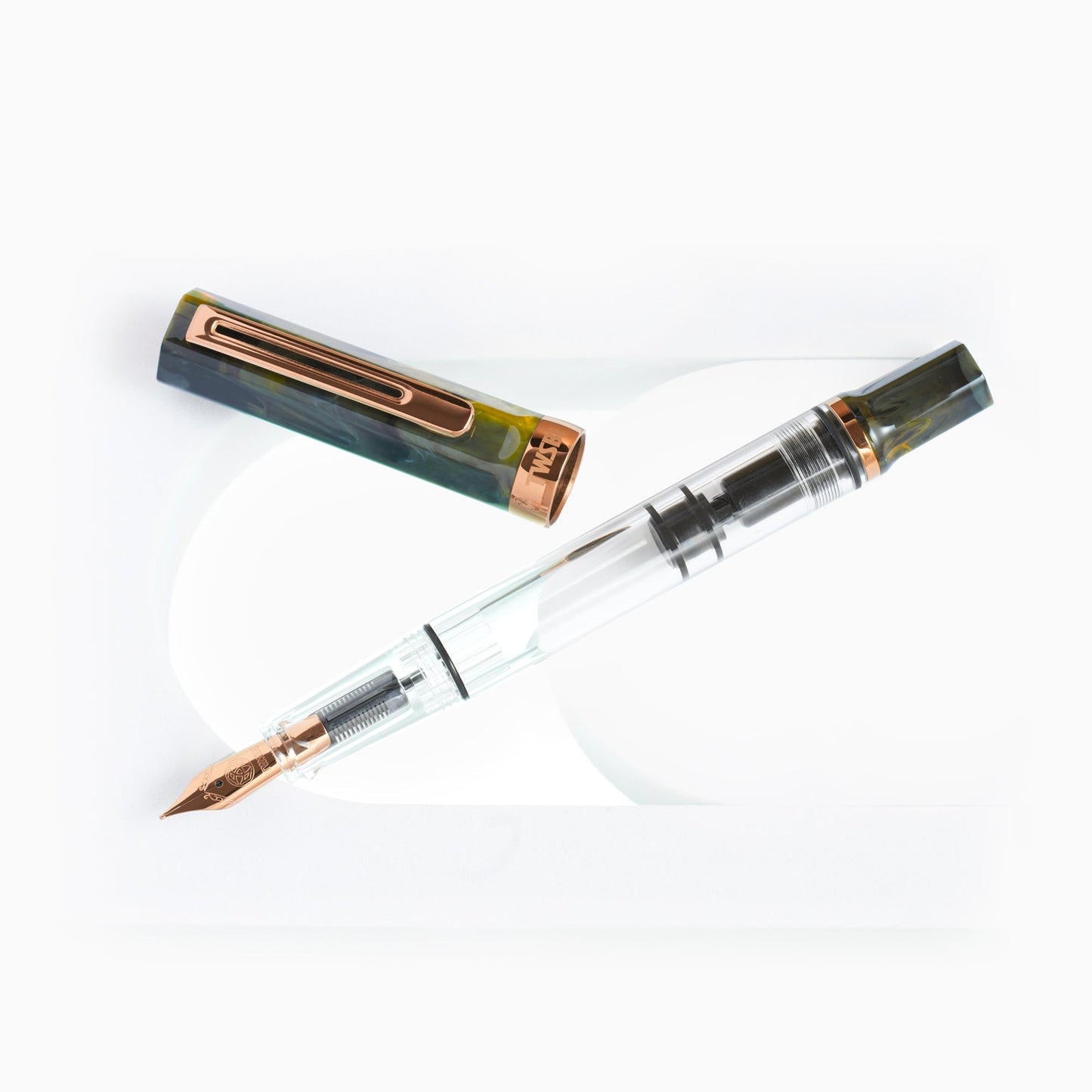 TWSBI 三文堂鋼筆 / ECO / 石紋綠 & 古銅