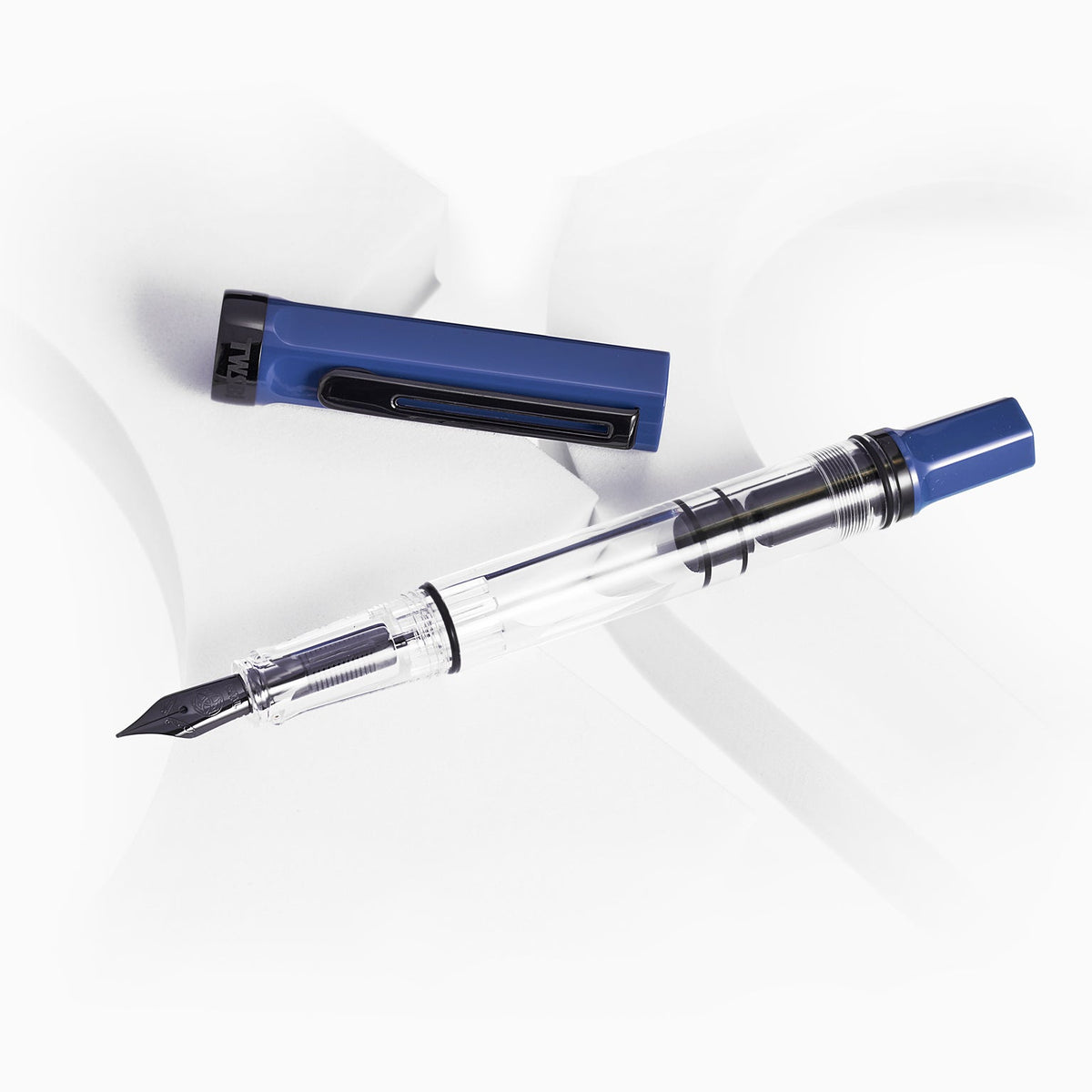 TWSBI 三文堂鋼筆 / ECO / 秋藍 & 黑鈦
