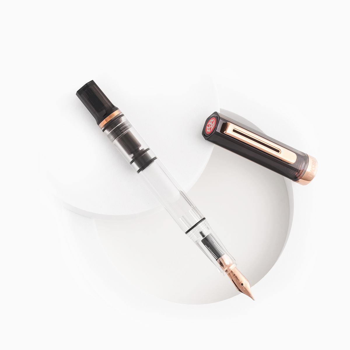 TWSBI 三文堂鋼筆 / ECO / 透黑 & 玫瑰金