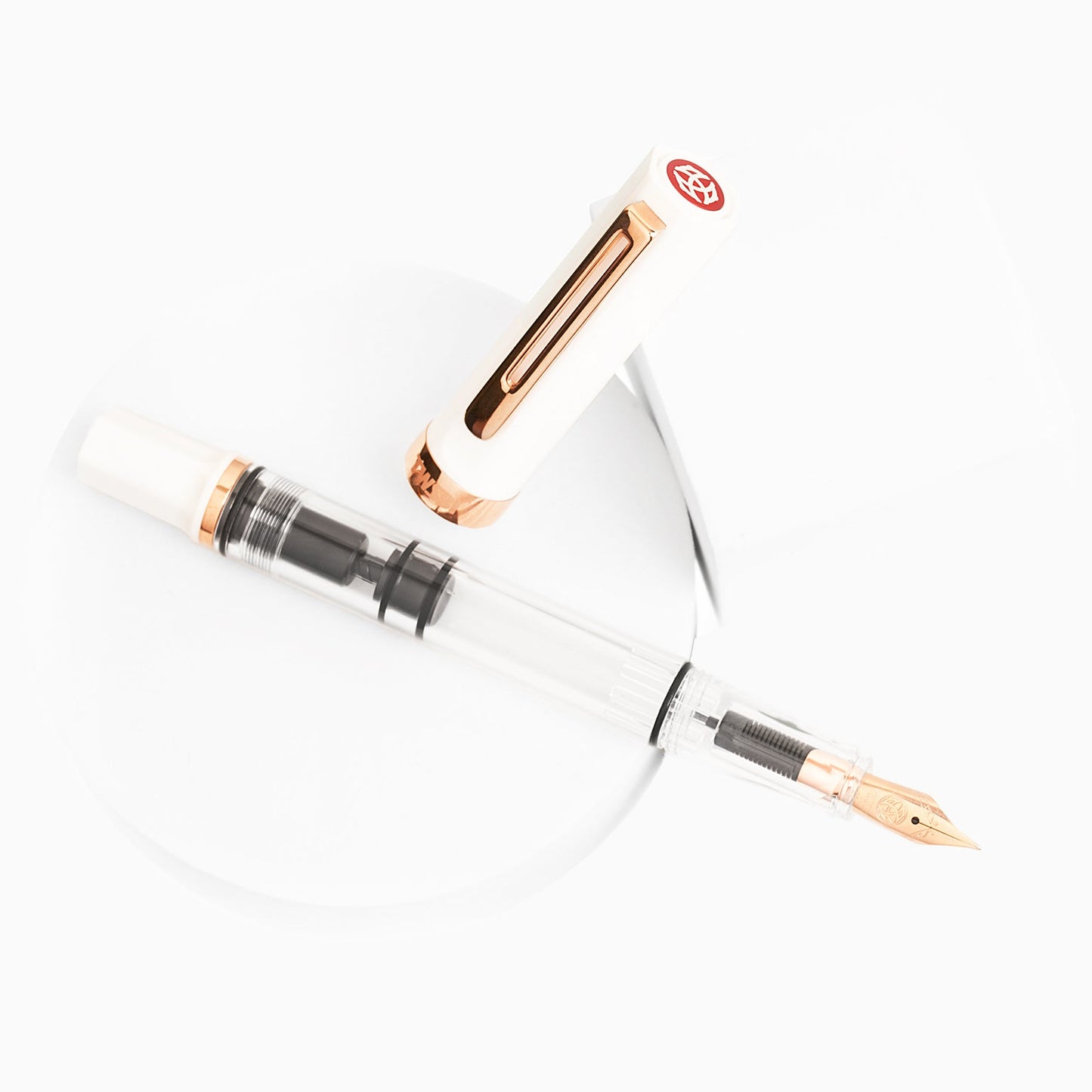 TWSBI 三文堂鋼筆 / ECO / 白色 & 玫瑰金