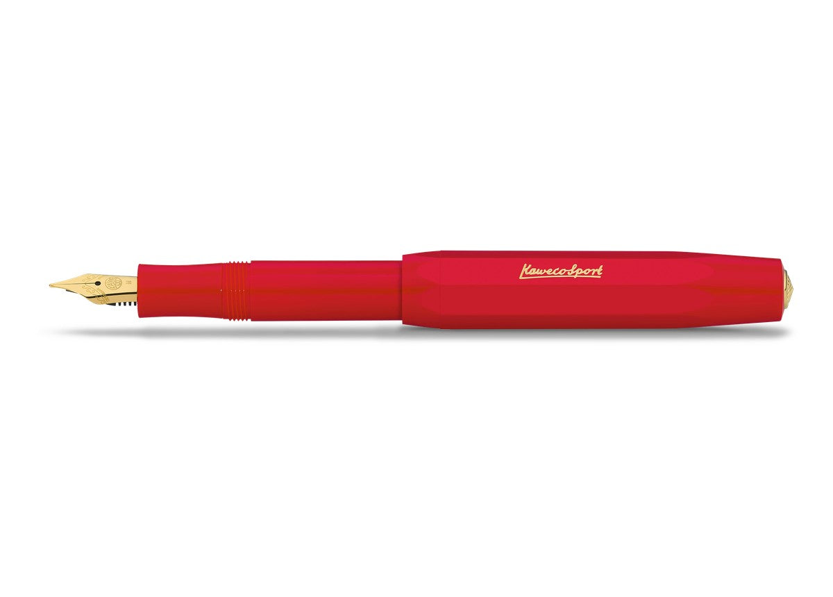 德國KAWECO CLASSIC Sport系列鋼筆 火紅 — 全貌