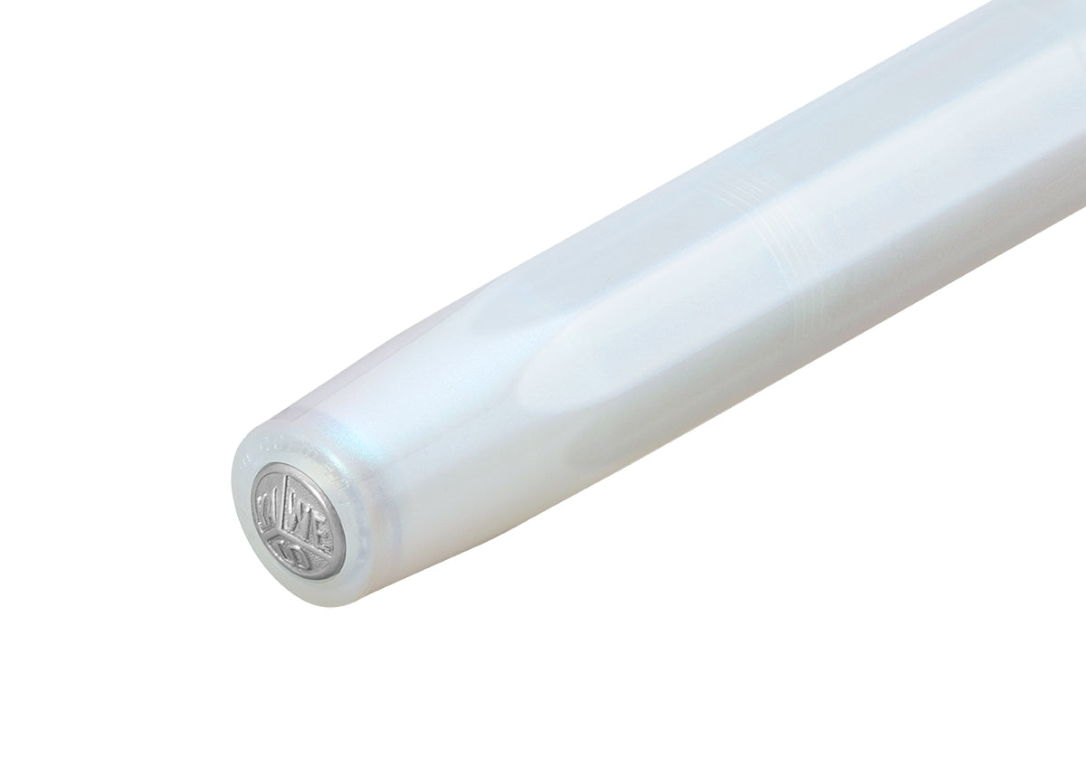 德國KAWECO LUNAR Sport系列鋼珠筆 月光泊藍 Light Blue — 蓋上筆蓋筆頭特寫