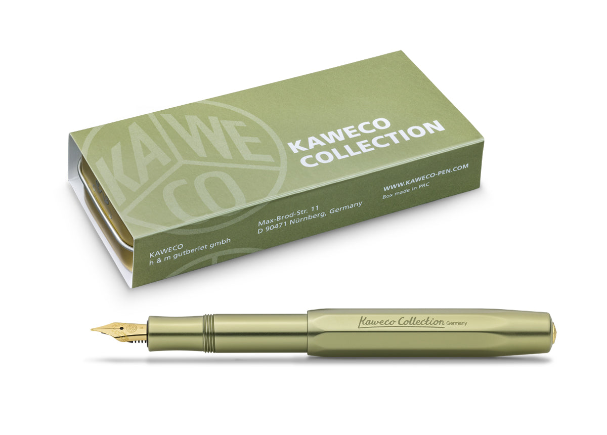 德國KAWECO COLLECTION系列鋼筆 橄欖石綠