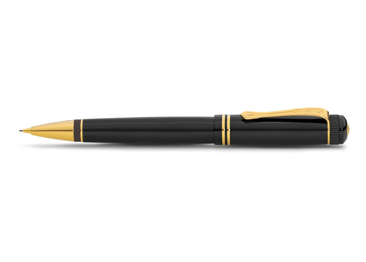 德國KAWECO DIA2系列自動鉛筆 黑金 0.7mm — 全貌