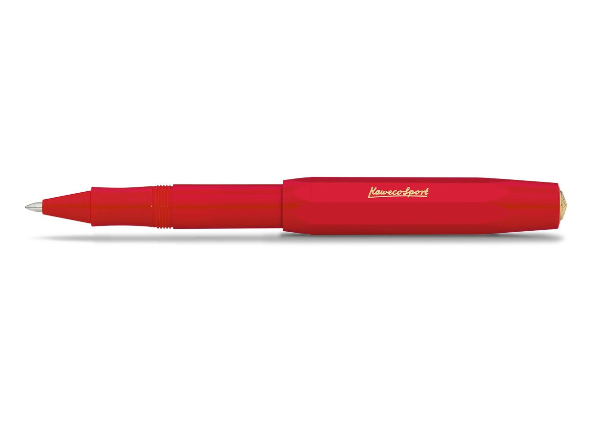 德國KAWECO CLASSIC Sport系列鋼珠筆 火紅 — 全貌