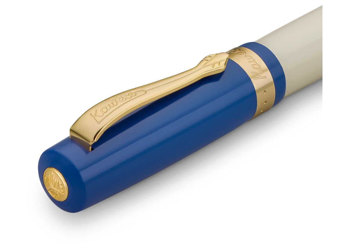 KAWECO STUDENT 50's Rock 原子筆 — 筆蓋後段細節與尾栓
