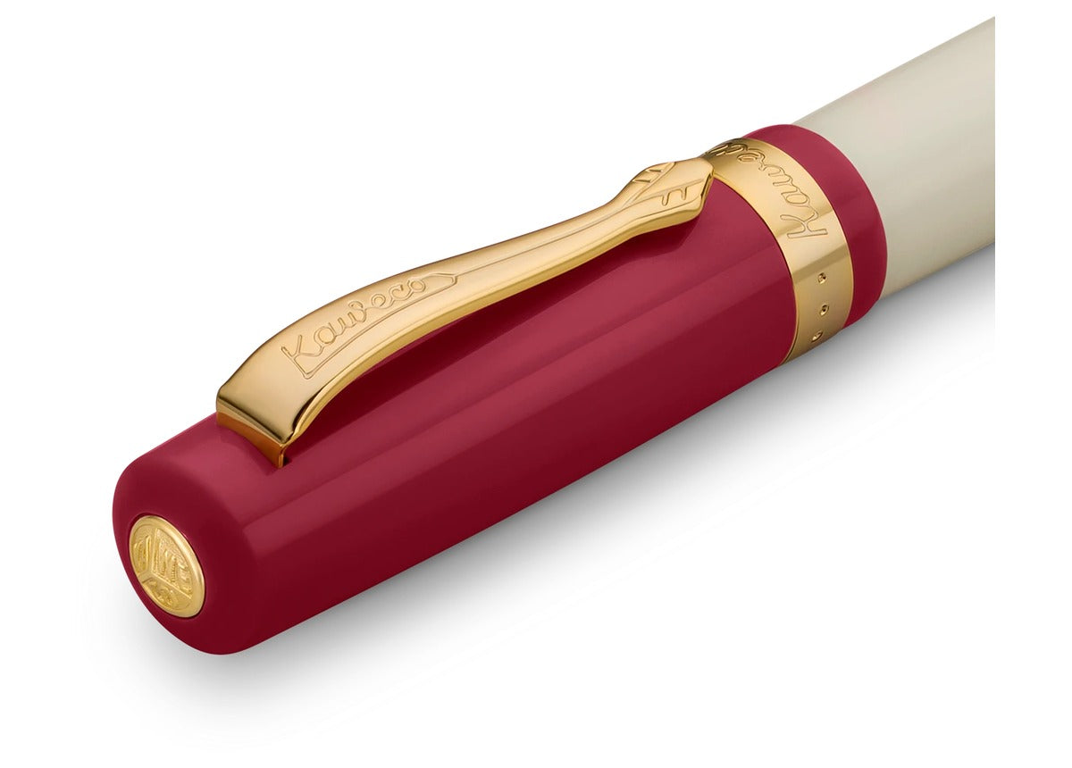 KAWECO STUDENT 30's Blues 原子筆 — 筆蓋後段細節與尾栓