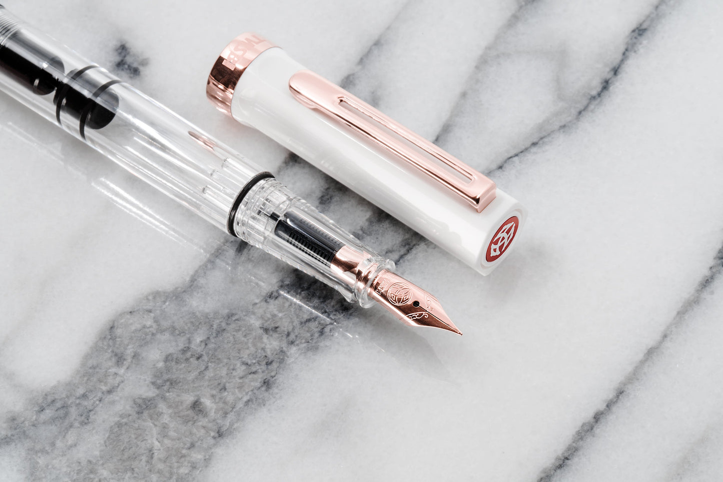 TWSBI 三文堂鋼筆 / ECO / 白色 & 玫瑰金