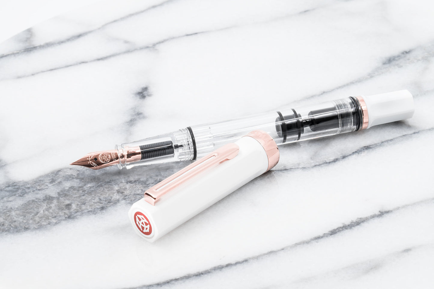 TWSBI 三文堂鋼筆 / ECO / 白色 & 玫瑰金