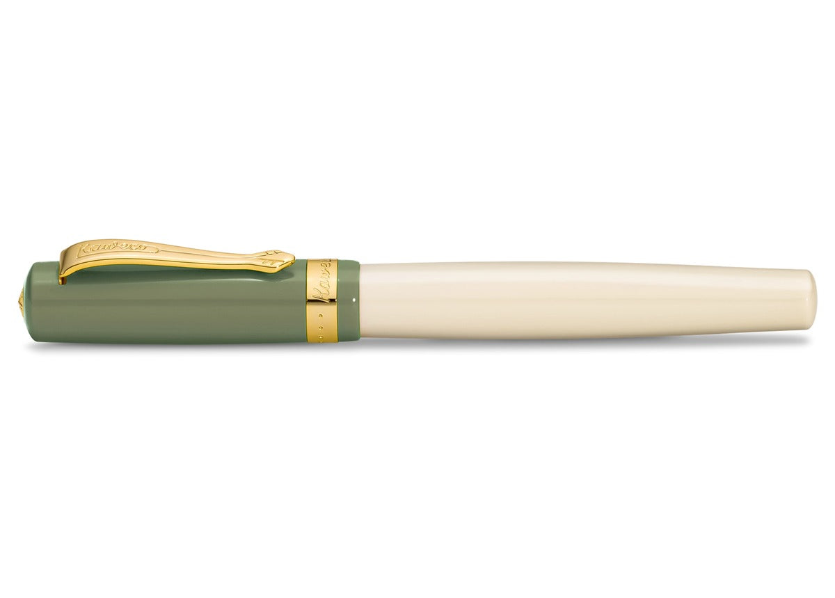 KAWECO STUDENT 60's Swing 鋼珠筆 — 蓋上筆蓋的側面全貌
