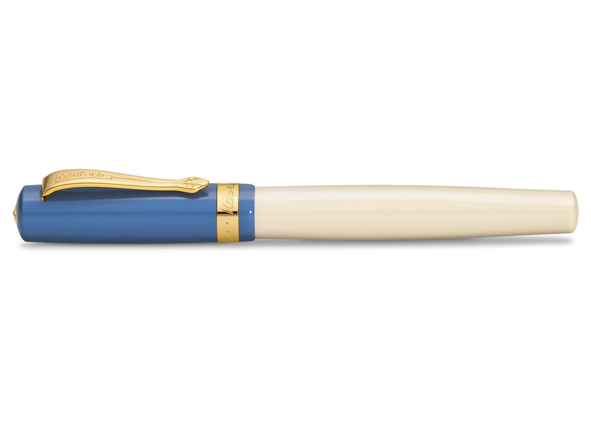 KAWECO STUDENT 50's Rock 鋼珠筆 — 蓋上筆蓋的側面全貌