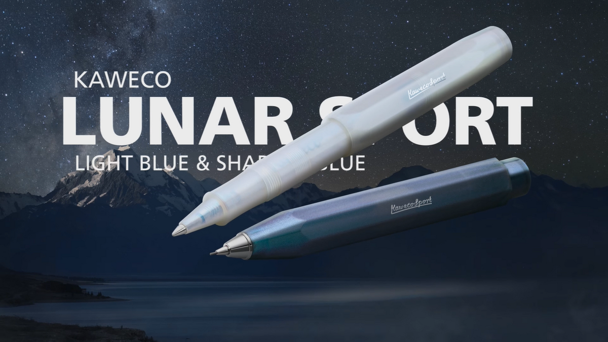 KAWECO Lunar Sport 月光泊藍與月影邃藍 星空主視覺