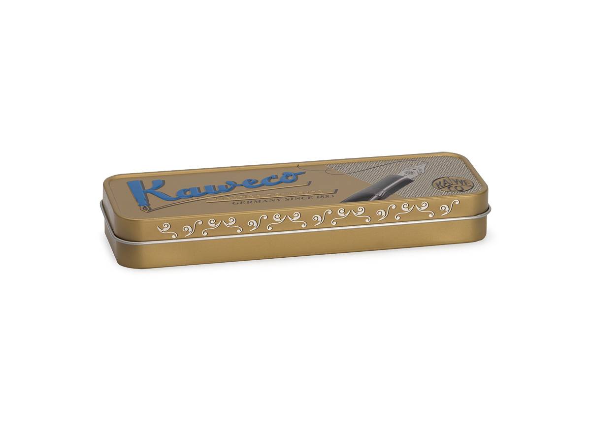 KAWECO 原廠金色鐵盒（長）禮物盒包裝