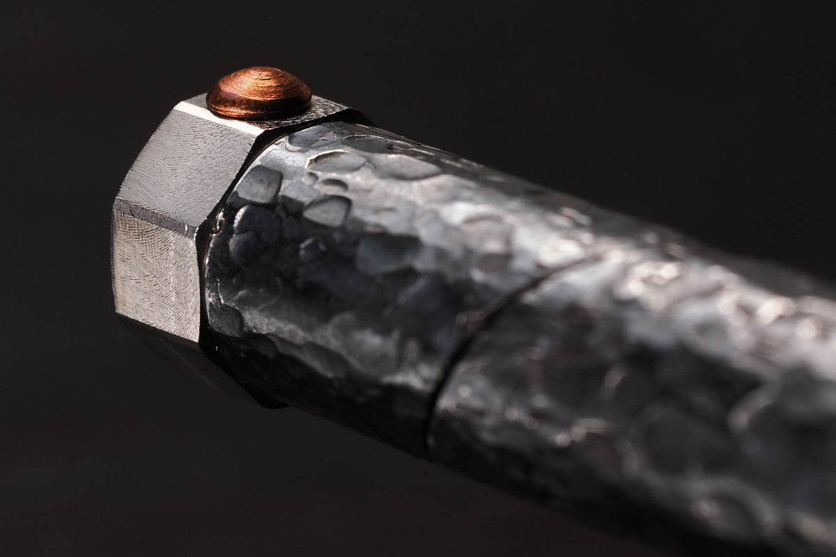 日本 Inoue Tool Works 手工鍛造原子筆 槌目 13cm