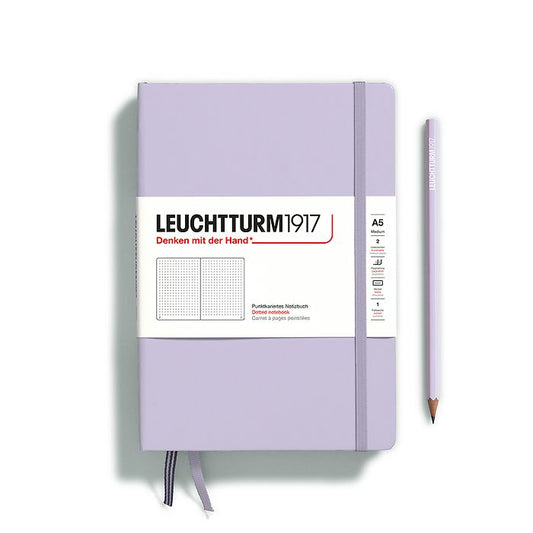 Leuchtturm1917 A5 硬殼筆記本｜德國燈塔經典系列｜紫 (Lilac)