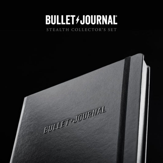 𝐋𝐄𝐔𝐂𝐇𝐓𝐓𝐔𝐑𝐌𝟏𝟗𝟏𝟕 Bullet Journal 子彈日記／子彈筆記本禮盒／A5／硬皮／黑／點狀／第二代／烙印 附筆套及鋼珠筆一支