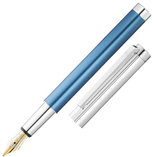 WALDMANN COSMO 冰藍鋼筆 18K M尖