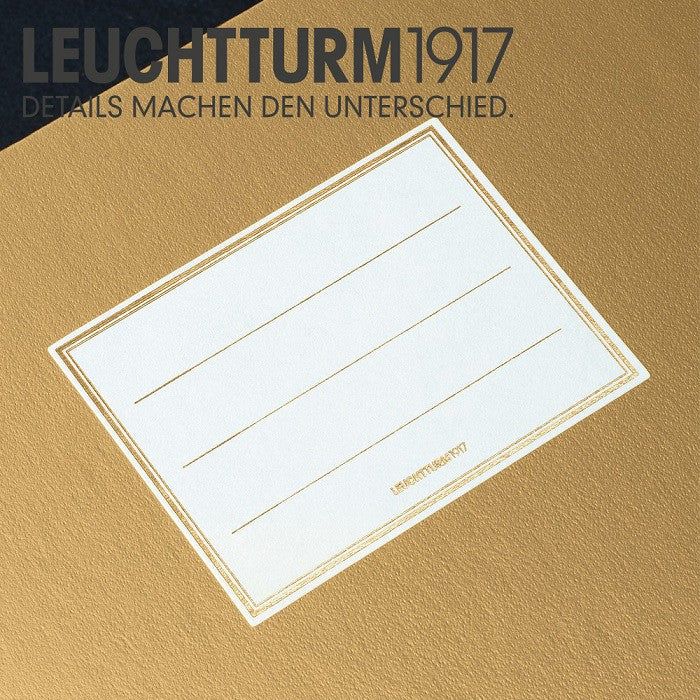 Leuchtturm1917 燈塔100周年限量版筆記本 銅 橫線