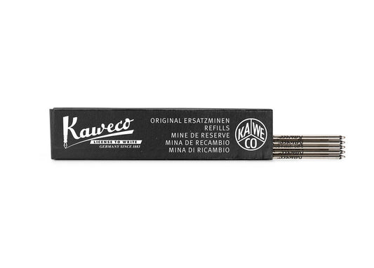 德國KAWECO D1原子筆筆芯 1.2mm 5支裝 黑
