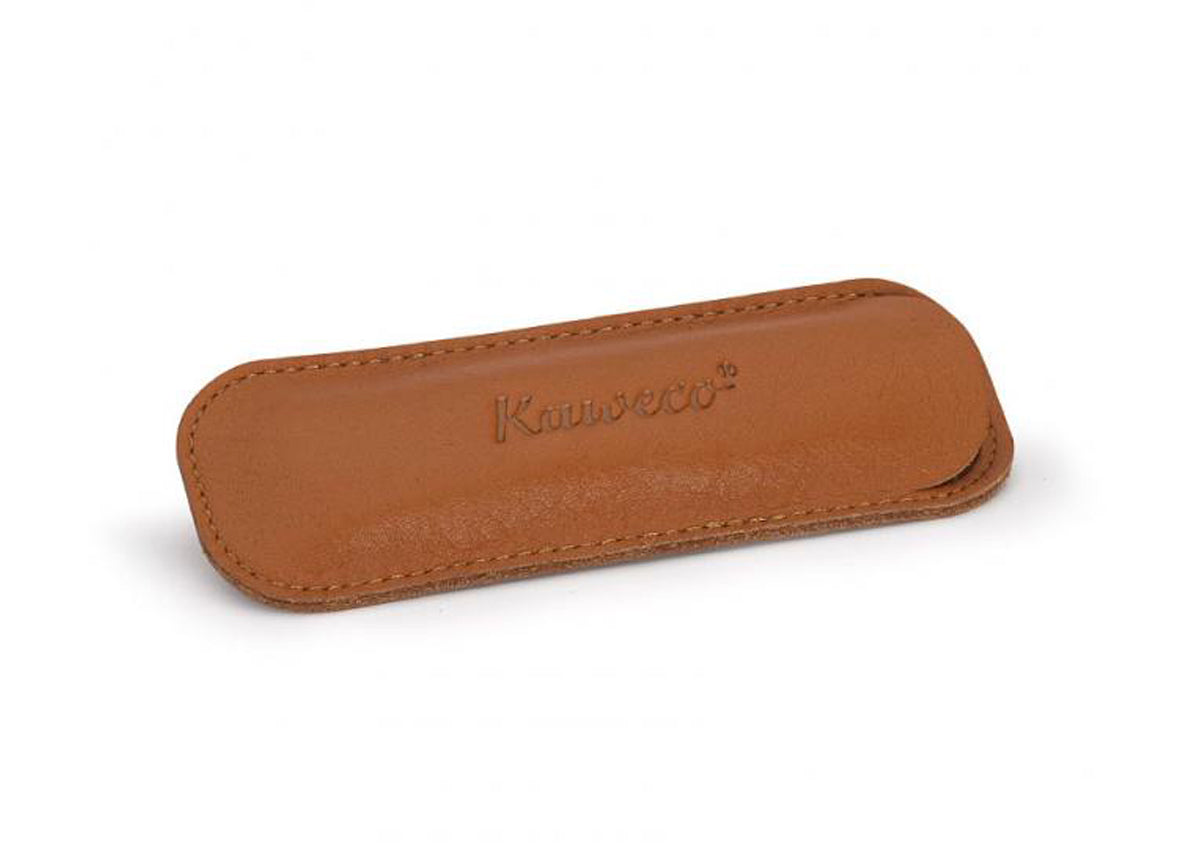 德國KAWECO 棕色真皮筆袋（可放一支LILIPUT）