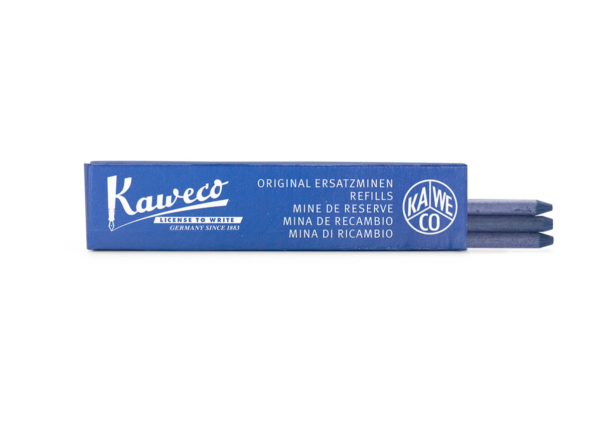 德國KAWECO 鉛筆筆芯 5.6mm 藍 3支裝