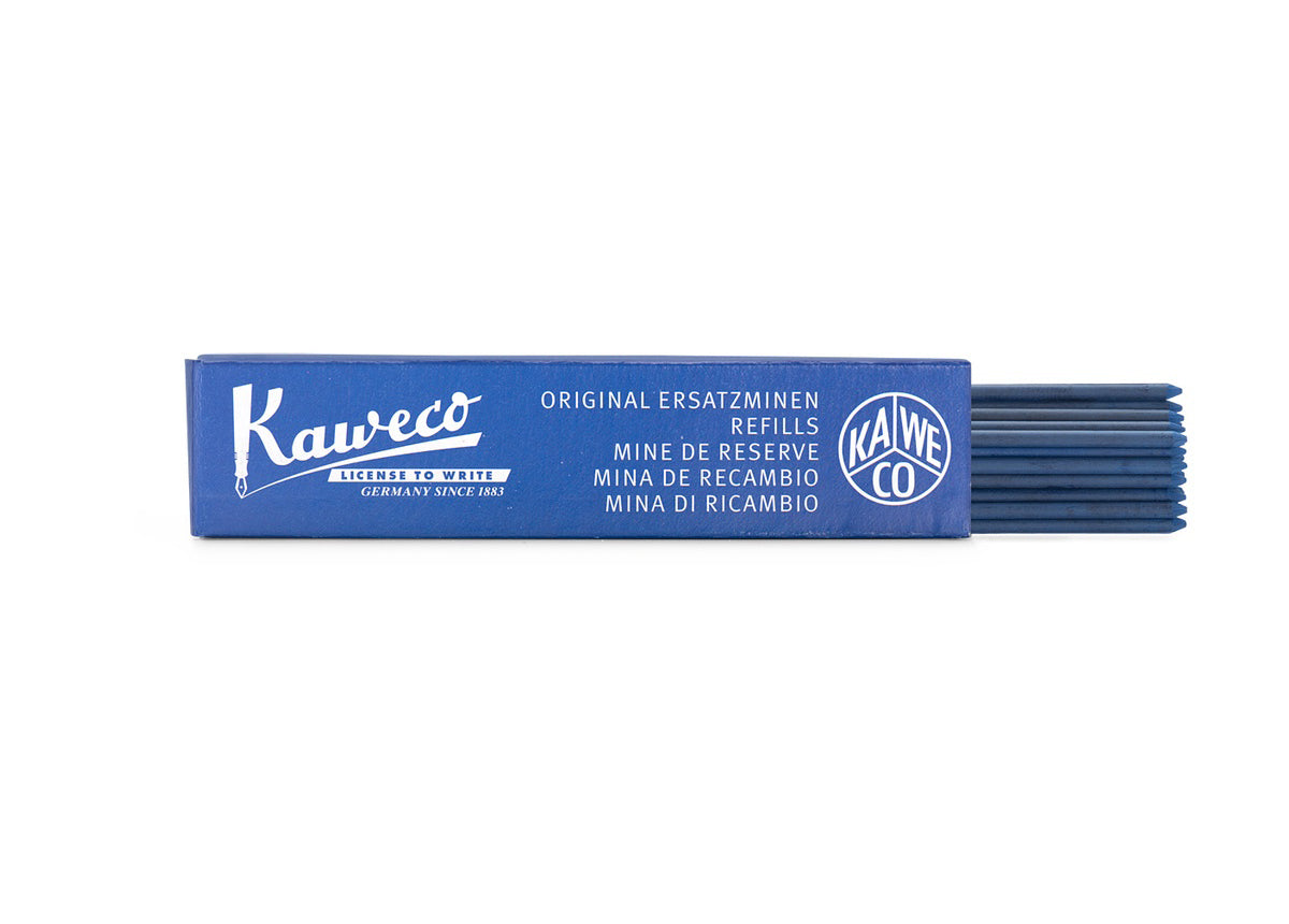 德國KAWECO 鉛筆筆芯 2.0mm 藍 24支裝