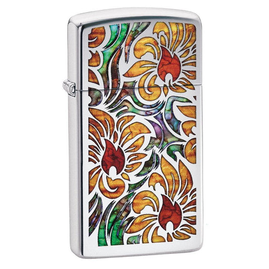 美國Zippo Fusion Floral 防風打火機