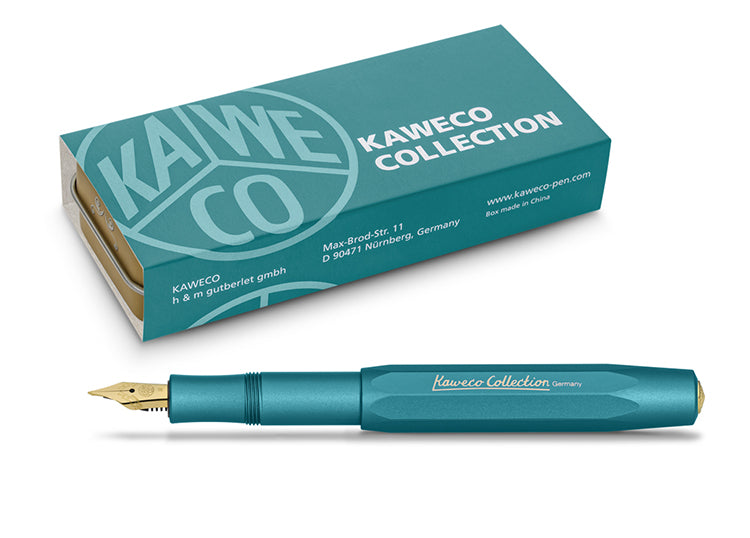 德國KAWECO COLLECTION系列鋼筆 秘境藍Ｆ
