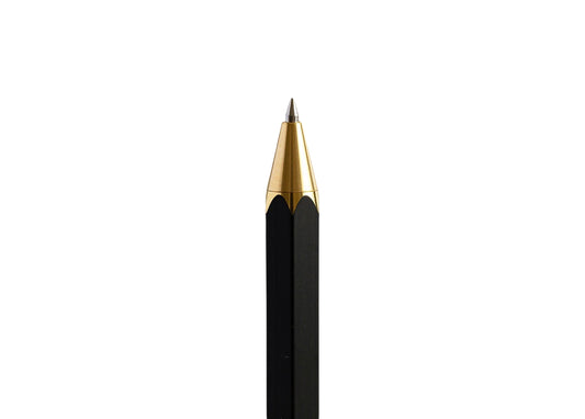 Pencillest 可擦拭黃銅原子筆／黃銅筆／摩擦筆 黑色附筆芯