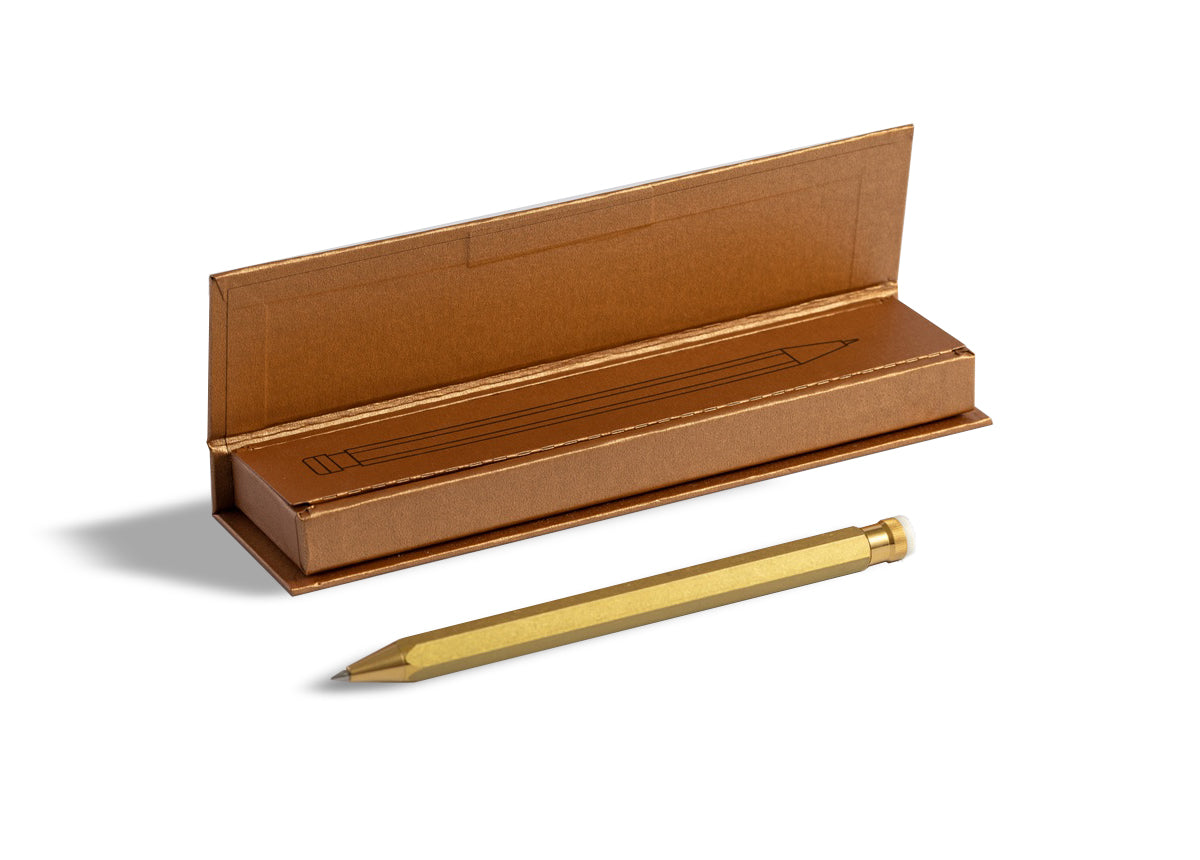 Pencillest 可擦拭黃銅原子筆／黃銅筆／摩擦筆 附筆芯