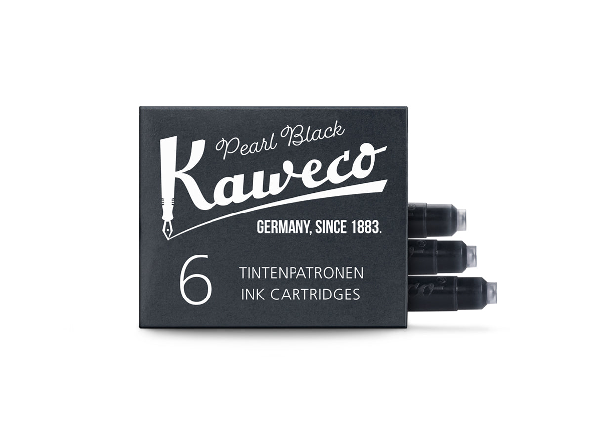 德國KAWECO 歐規卡水 卡式墨水管 珍珠黑 Pearl Black