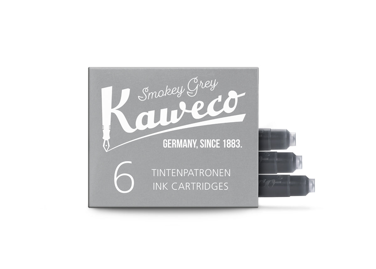 德國KAWECO 歐規卡水 卡式墨水管 太空灰 Smokey Grey