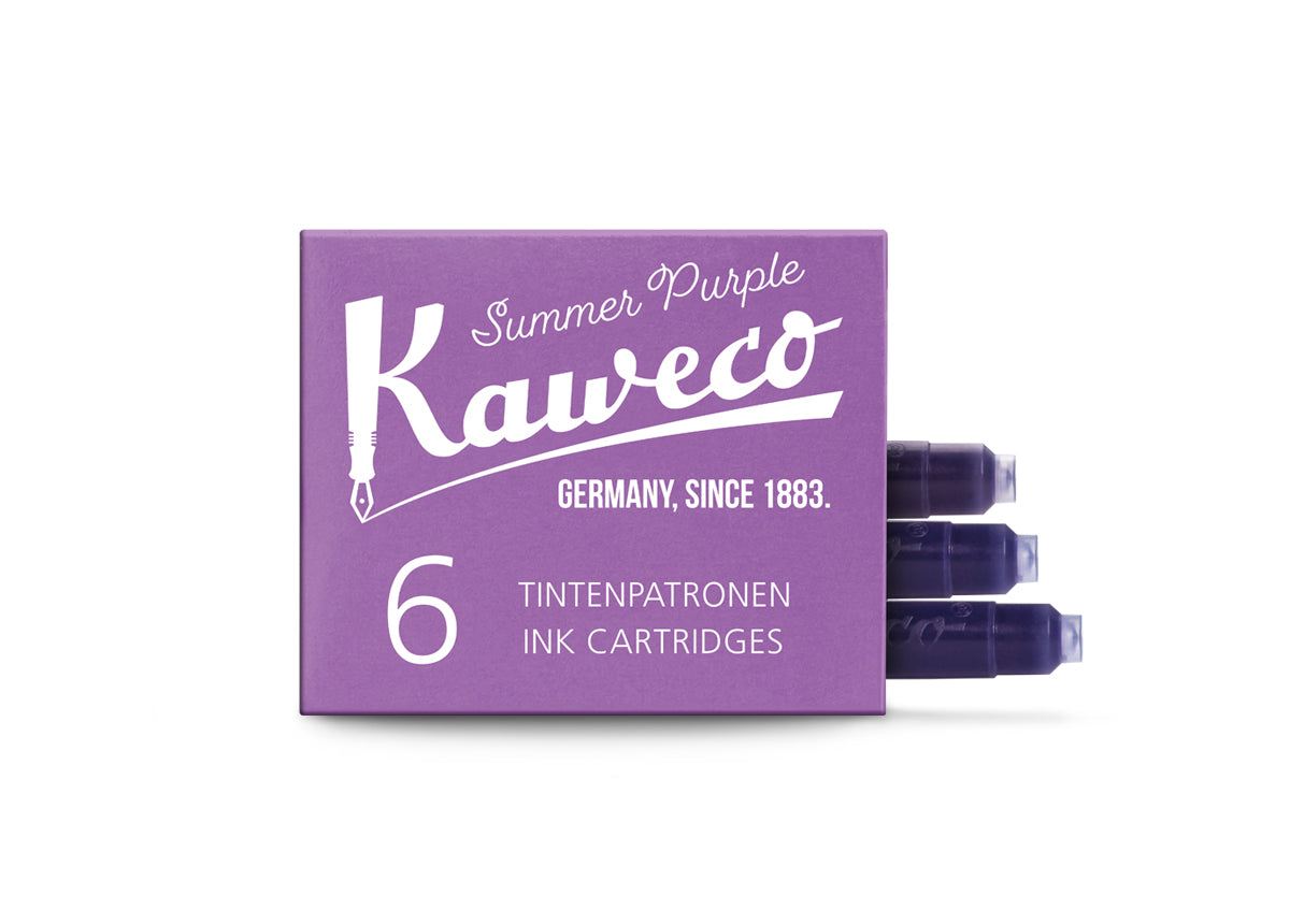德國KAWECO 歐規卡水 卡式墨水管 夏日紫 Summer Purple